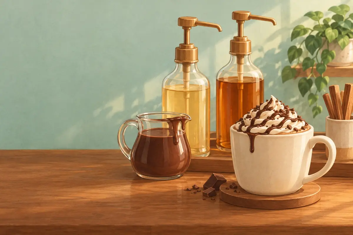 Vanilla, caramel and chocolate. The sweet side of the bar.